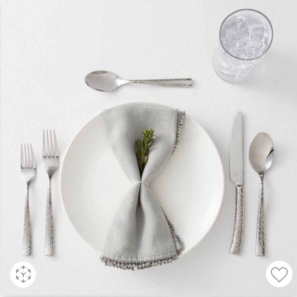 THRESHOLD | Arkita 20 Piece Stainless Steel Silverware Set